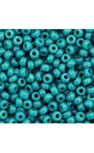 Miyuki rocailles Perlen 8/0 - Duracoat opaque azure 8-4483